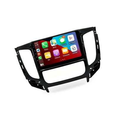 For Mitsubishi Triton MQ MR Head Unit Wireless Apple CarPlay Android Auto Navi - BD4