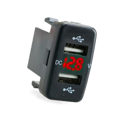 Dual USB Charger Volt Meter Suitable for Toyota Land Cruiser 200 Series
