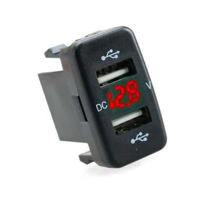 Dual USB Charger Volt Meter Suitable for Toyota Land Cruiser 200 Series