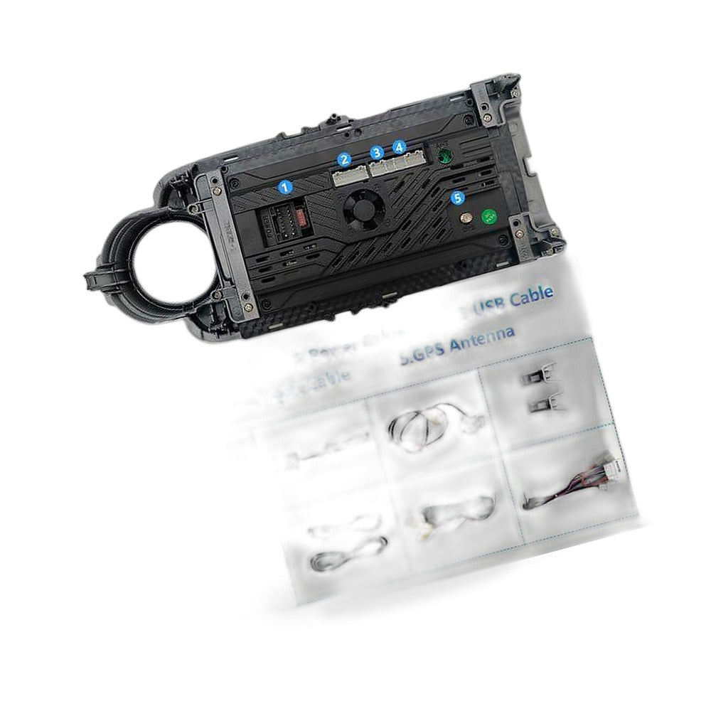 2+32G CarPlay Radio Stereo Suitable for Toyota Yaris