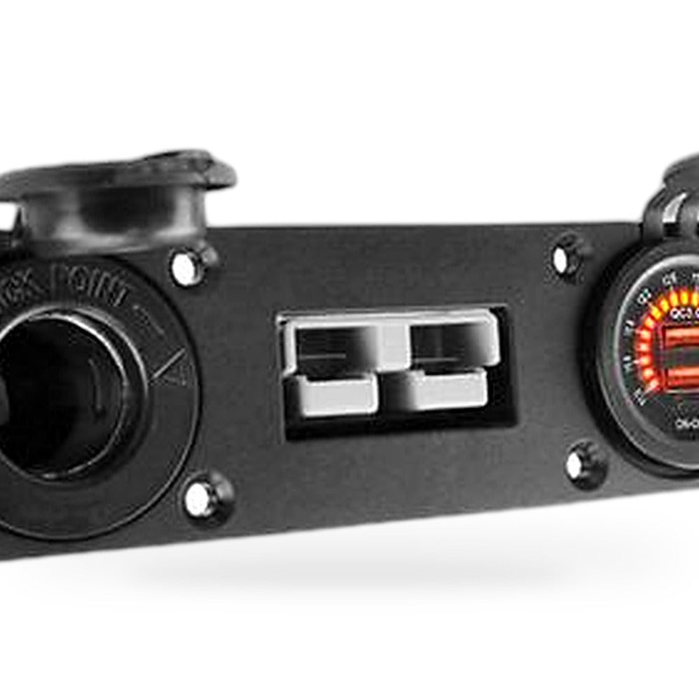 50 Amp Anderson Plug USB 3.0 Cigarette Socket Flush Mount Recessed Plate