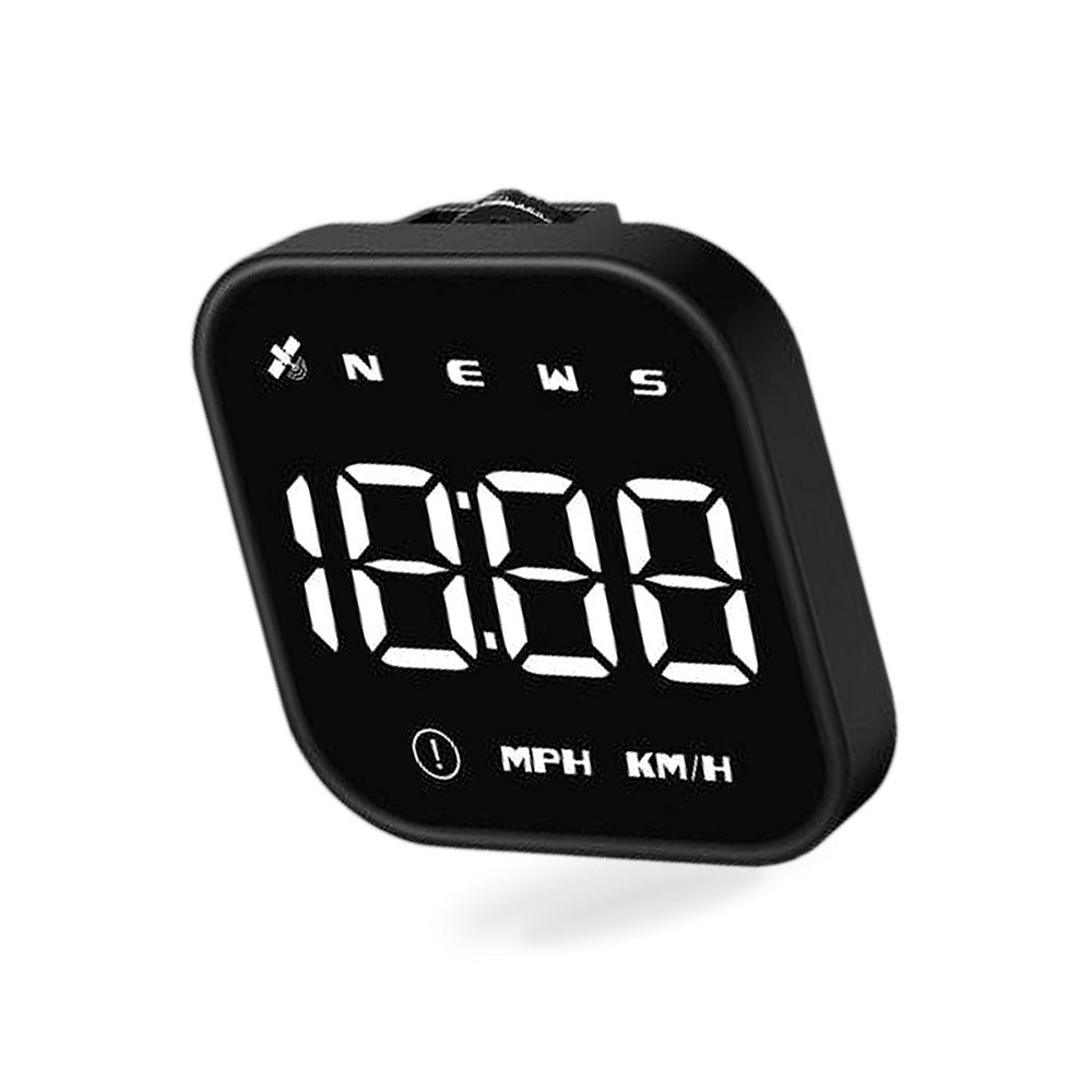 Car HUD Head Up Display LED Digital GPS Speedometer Universal Overspeed Alarm - BD2