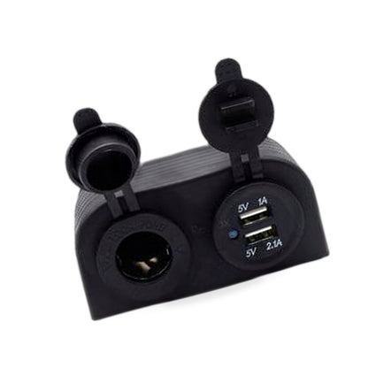 12V Dual USB Port Charger Socket Suitable for Car Boat Caravan