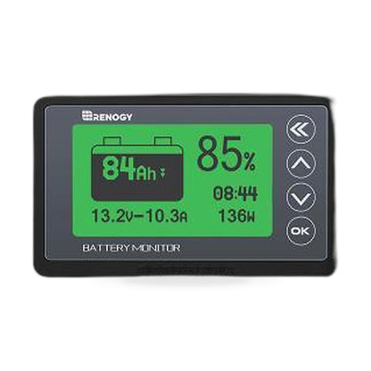 350A MAX 500A LCD Alarm Tester Capacity Display Lithium Battery Monitor