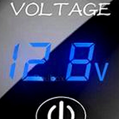 2X Volt Gauge Voltage Meter Suitable for Universal Vehicles