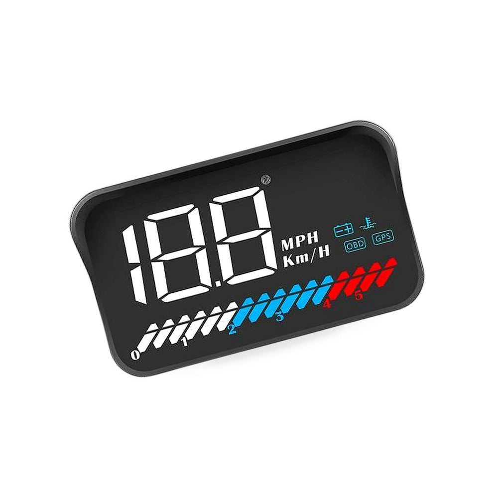 Head Up Display Suitable for Most Vehicles 3.5inch OBD GPS Dual System