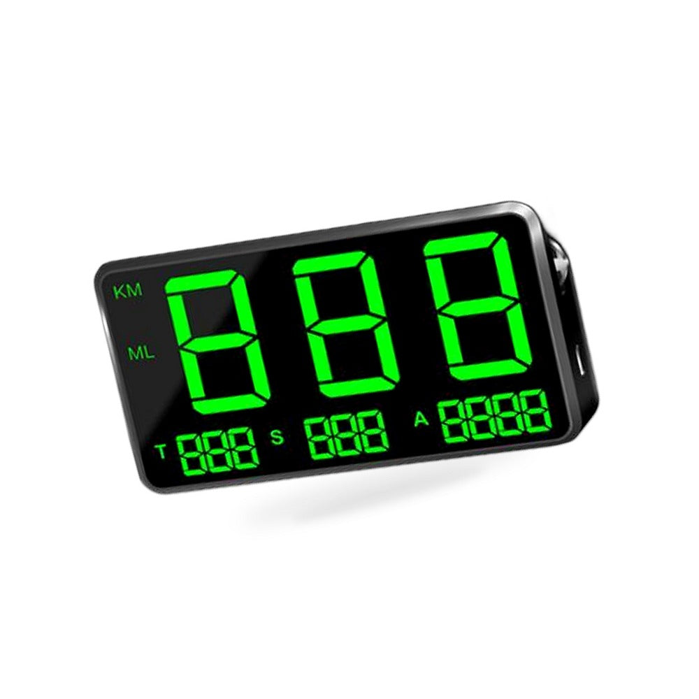 GPS Head Up Display Speedometer Suitable for All Vehicles with Overspeed Alarm