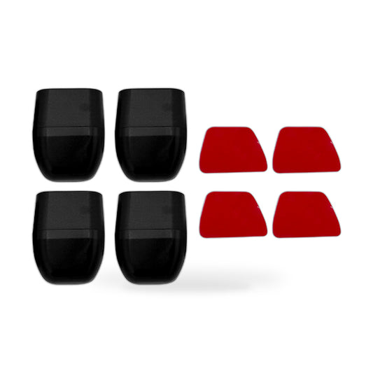 2 Pair Sonic Animal Repeller Whistles Suitable for Deer, Kangaroo & 4WD Cars