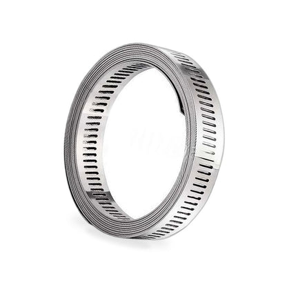 304 Stainless Steel Worm Clamp Hose Clamps Suitable for DIY Adjustable Use