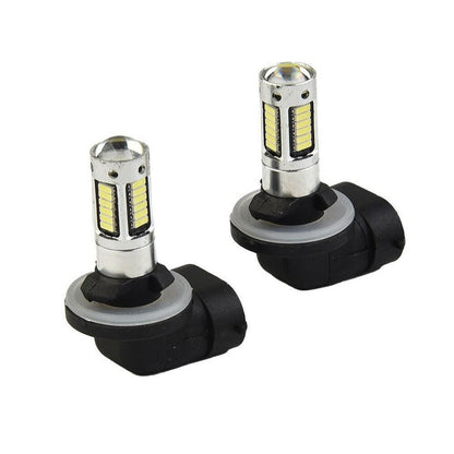 2x 881 H27 30W 6000K White LED Car SUV Fog Light Bulb DRL Lamp Extremely Bright.
