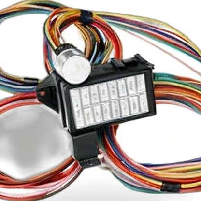 14 Circuit Wiring Harness Suitable for Street Hot Rod Classic Car
