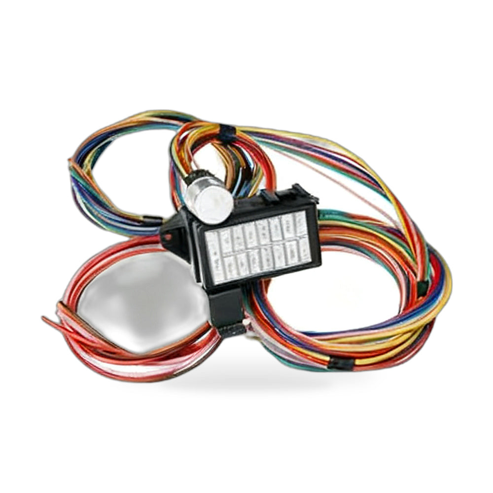 14 Circuit Wiring Harness Suitable for Street Hot Rod Classic Car