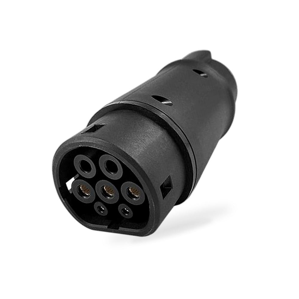 EVSE EV Adaptor 32A J1772 Type 1 to Type 2 Plug Suitable for Electric Cars