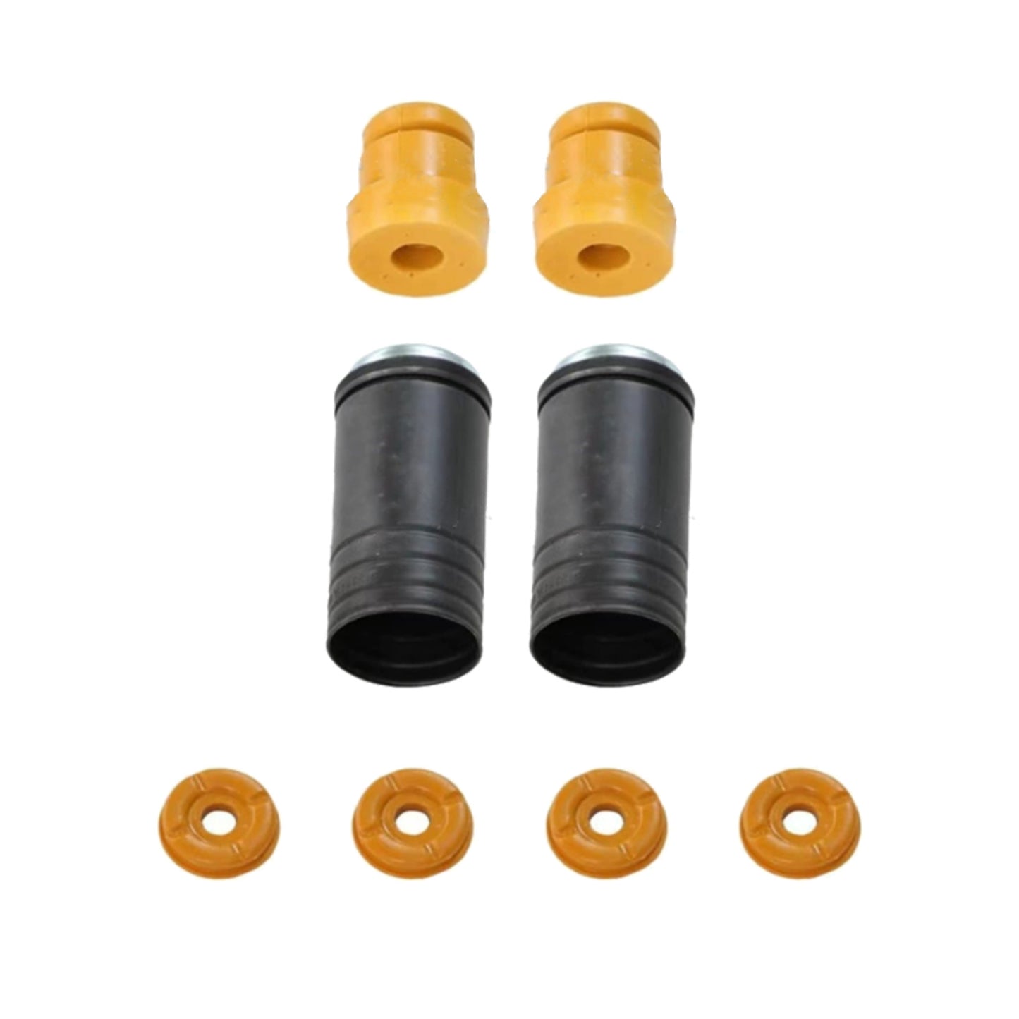 Pair Rear Bushing Bump Stop & Dust Cover Suitable for BMW X5 E70