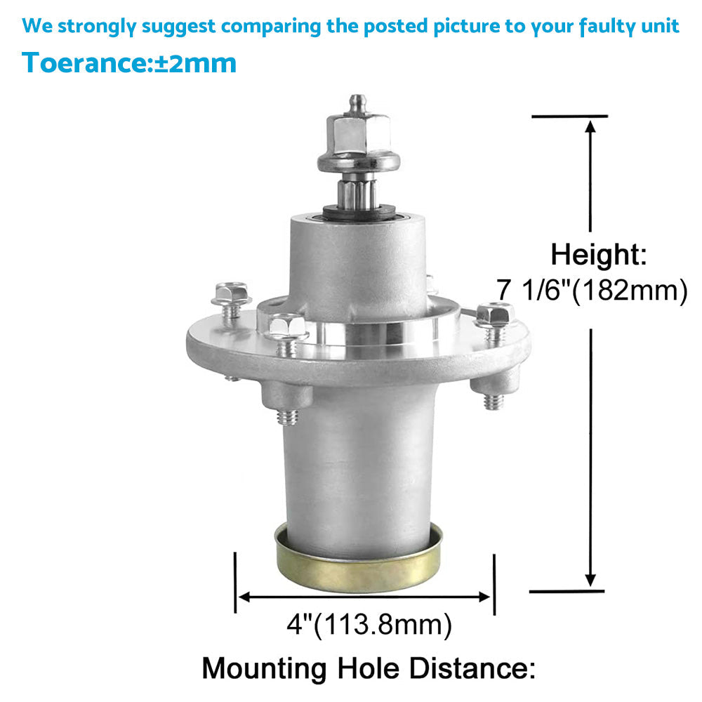 2x Spindle Assembly Suitable for Husqvarna EZ 4220