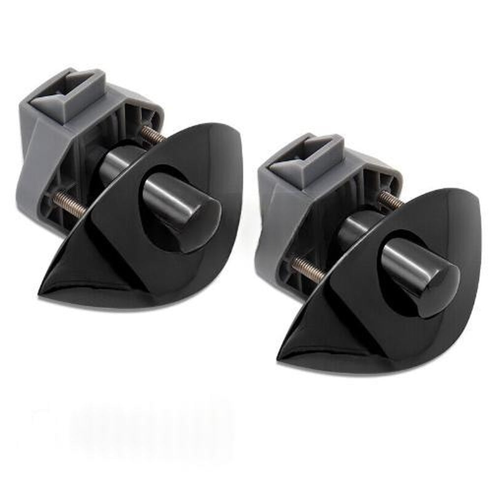 2x Zinc Alloy Half Moon Handle Push Lock Knob Suitable for RV Caravan Kitchen Ca