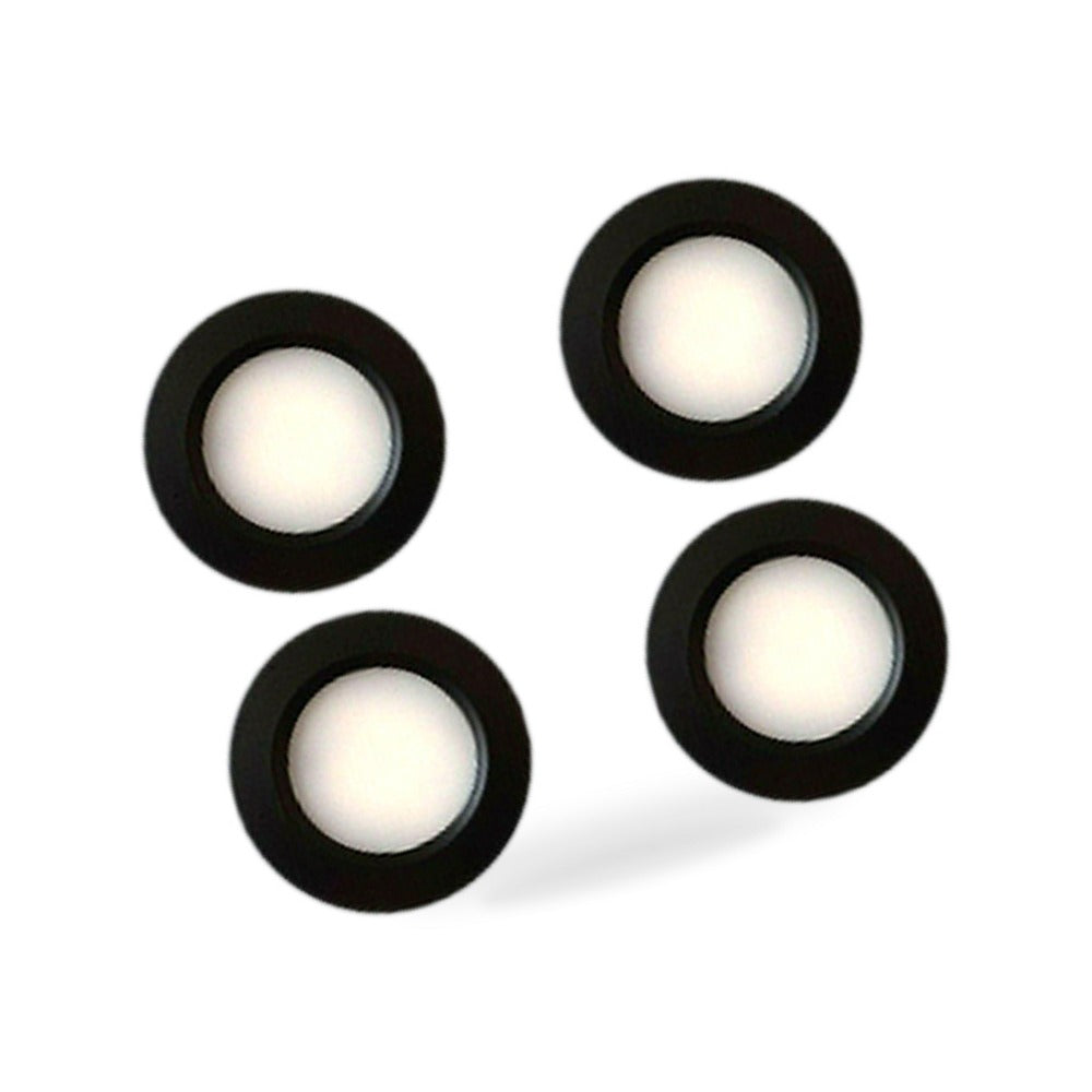 12V Spot Lights Dimmable Caravan Boat Black Downlight Warm White AU New - BD2
