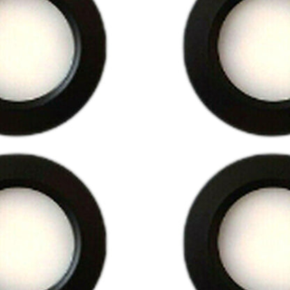 12V Spot Lights Dimmable Caravan Boat Black Downlight Warm White AU New - XQ1