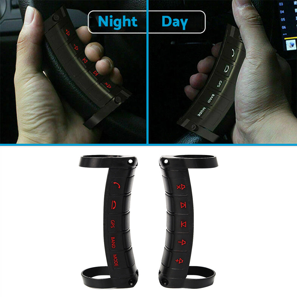 LED Wireless Bluetooth Car Steering Wheel Button Controller Suitable for Toyota