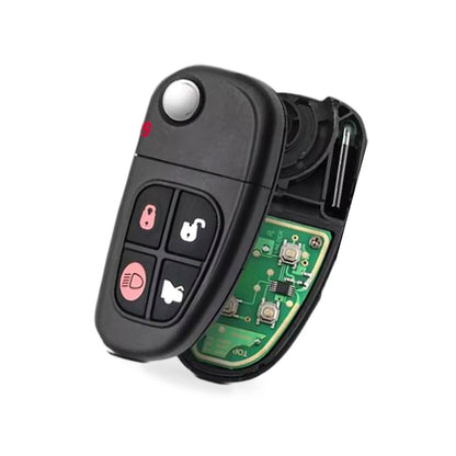 Transponder Complete Remote Key Fob To Suit Jaguar X-Type S-Type XJ XJR 2002-08 - BD1