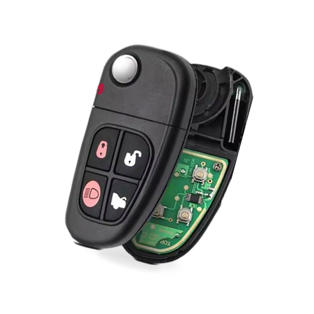 Transponder Complete Remote Key Fob To Suit Jaguar X-Type S-Type XJ XJR 2002-08 - BD3