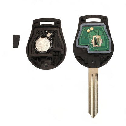 3-Button Complete Remote Car Key 433MHz Suitable for Nissan X-Trail T31