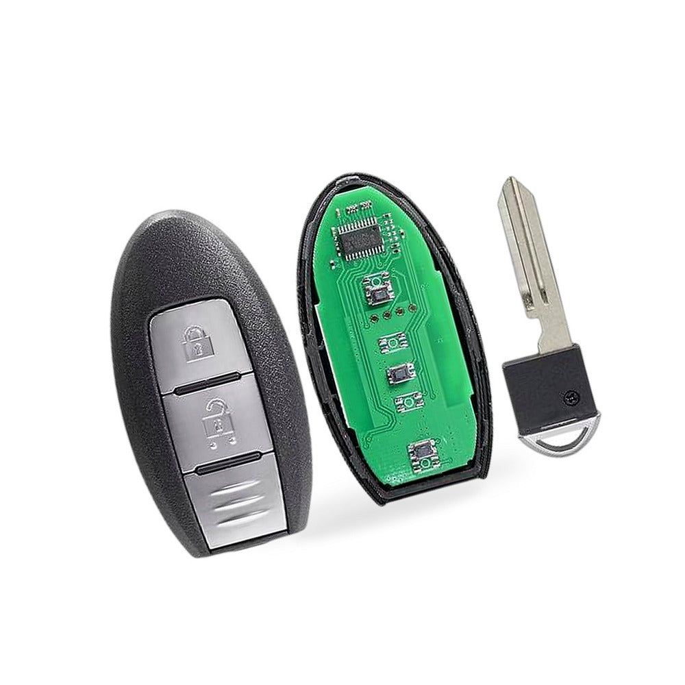 433MHz Smart Remote Key Fob For Nissan Micra Juke Note Leaf Navara Cube NP300 - BD2