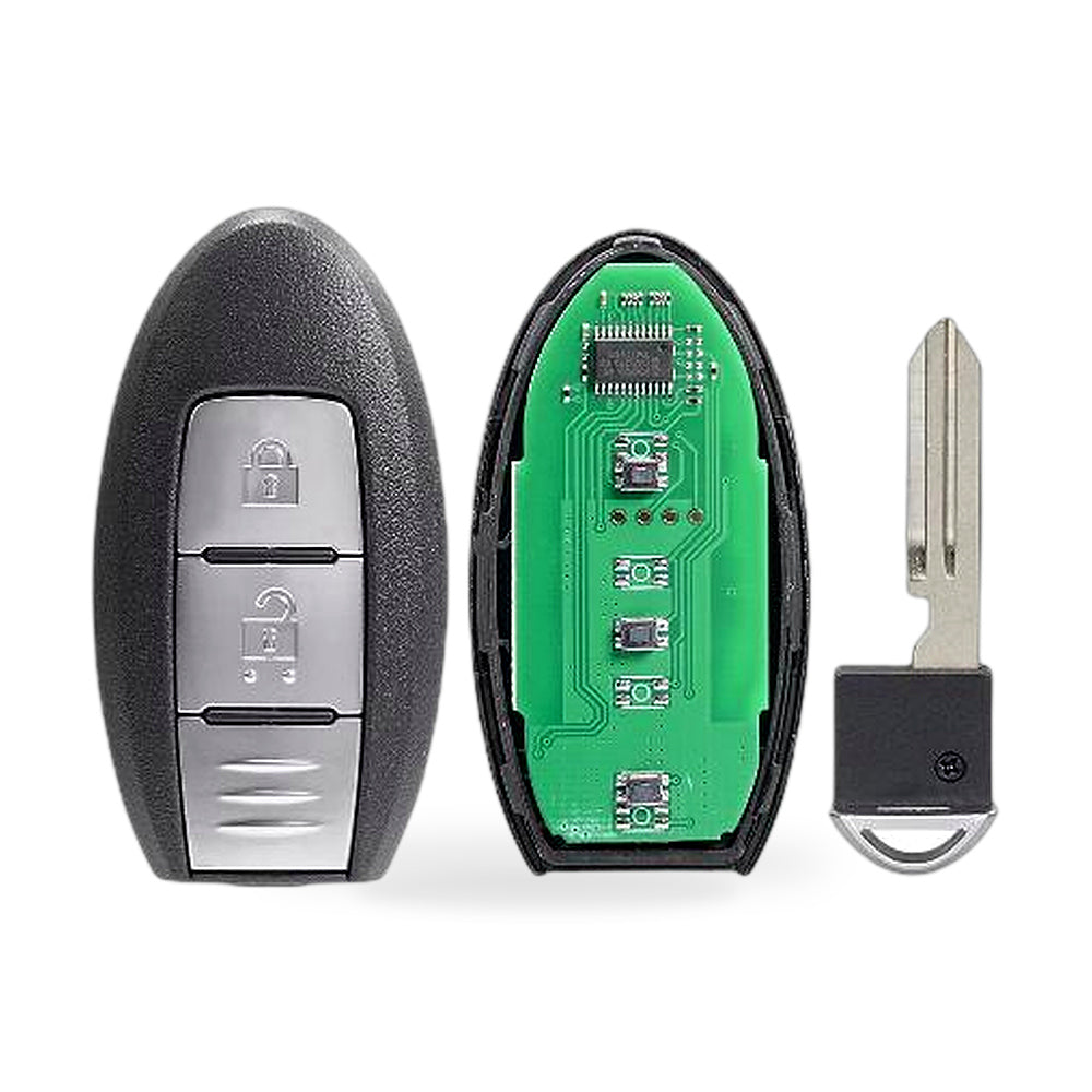 433MHz Smart Remote Key Fob For Nissan Micra Juke Note Leaf Navara Cube NP300 - ZT2