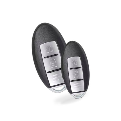 2X Smart Remote Key Fob 433MHz For Nissan Micra Juke Note Leaf Navara Cube NP300 - BD2