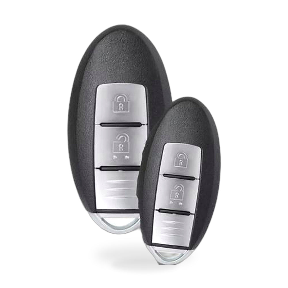 2X Smart Remote Key Fob 433MHz For Nissan Micra Juke Note Leaf Navara Cube NP300 - ZT2