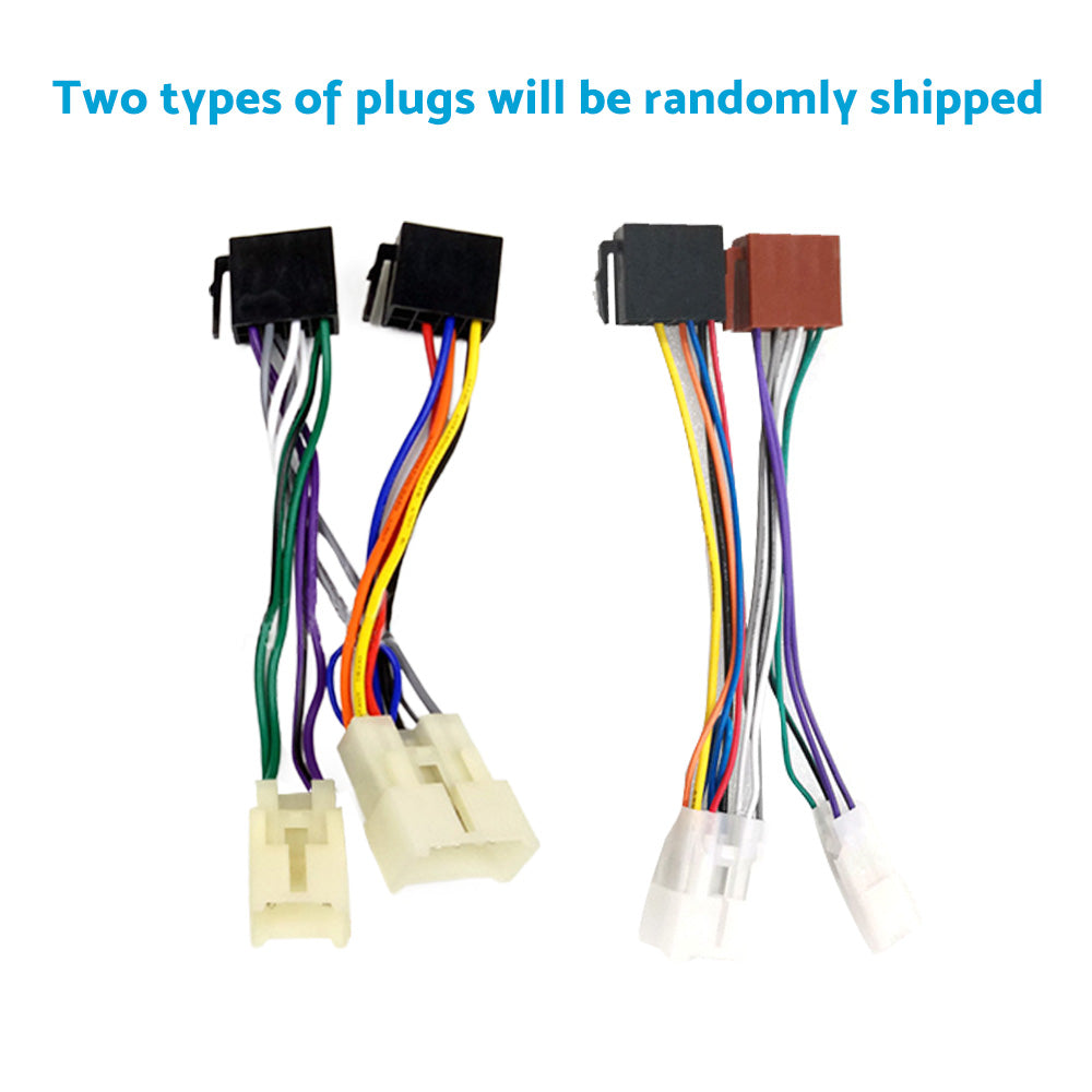 Car Stereo Double Din Dash Facia Fascia Kit With ISO Wiring Harness Suitable For Toyota