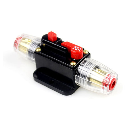 2 PCS AMP Circuit Breaker Dual Battery IP67 Waterproof 12V 24V Fuse Manual Reset.
