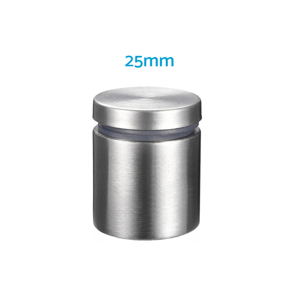 20x Stainless Steel Standoff Bolts Suitable For Sign and Advertisement Mounting.