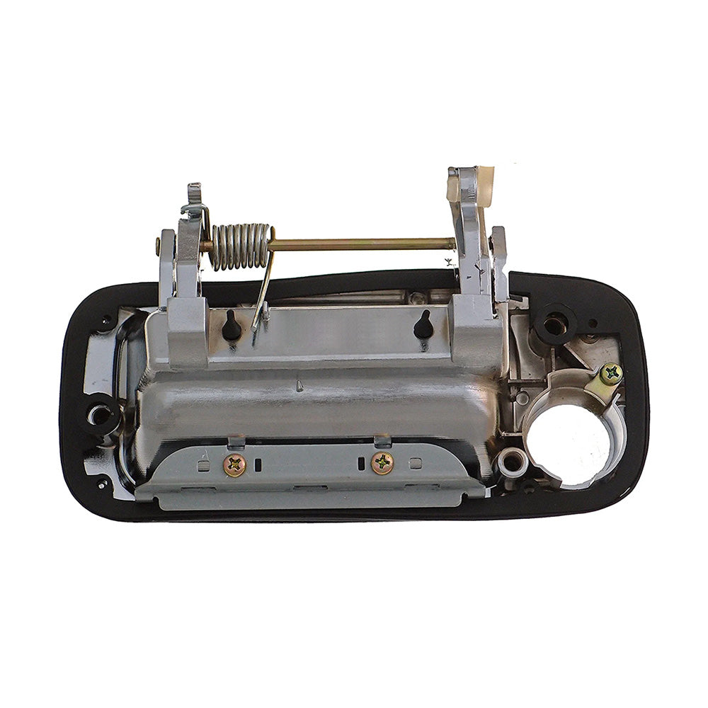 4X Chrome FRONT REAR OUTER Door Handle Suitable For Toyota Landcruiser 80 Series.