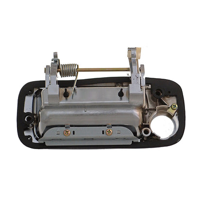 4X Chrome FRONT REAR OUTER Door Handle Suitable For Toyota Landcruiser 80 Series.