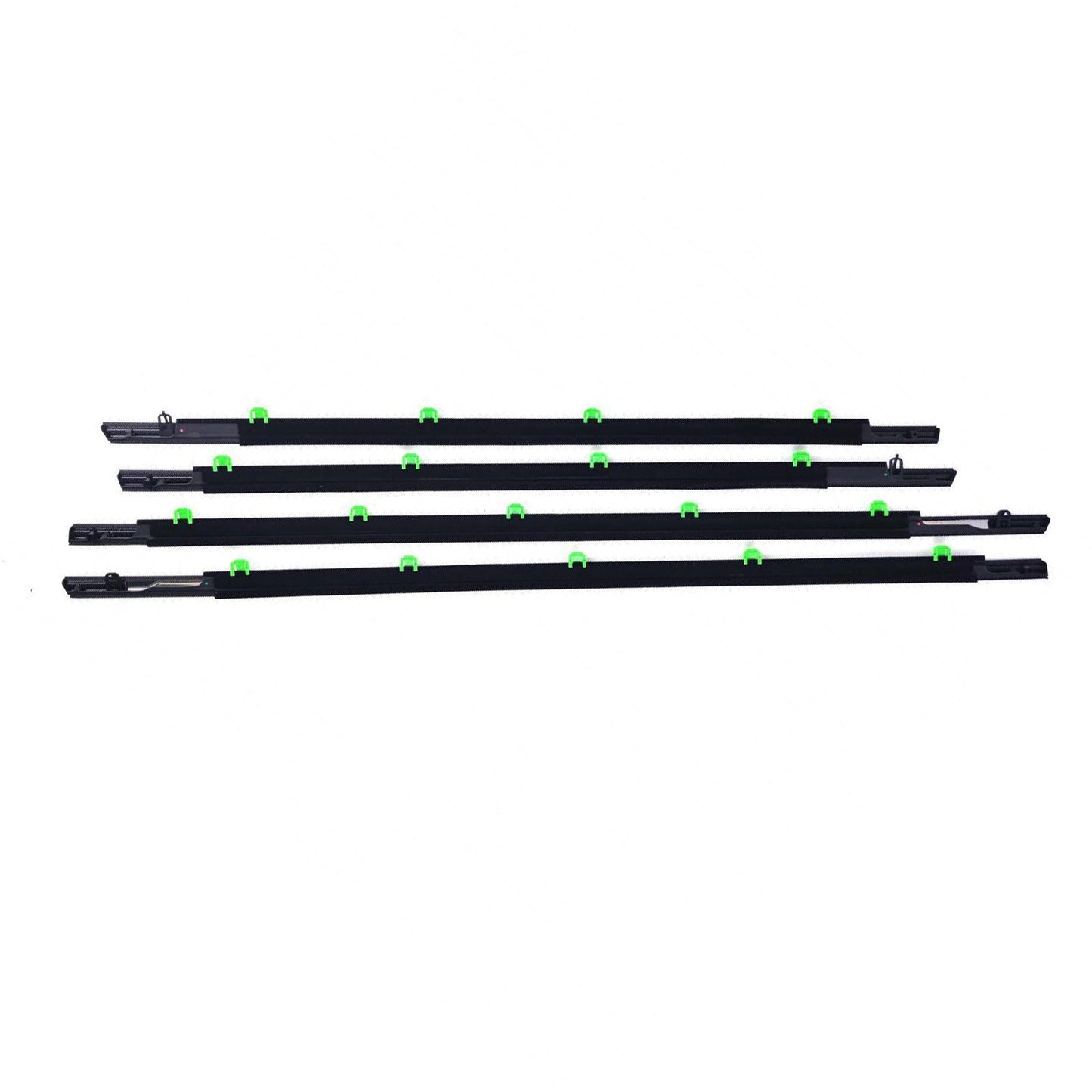 4pc Weatherstrip Door Belt Outer Suitable for Honda CR-V CRV SUV Facelift 12-17.