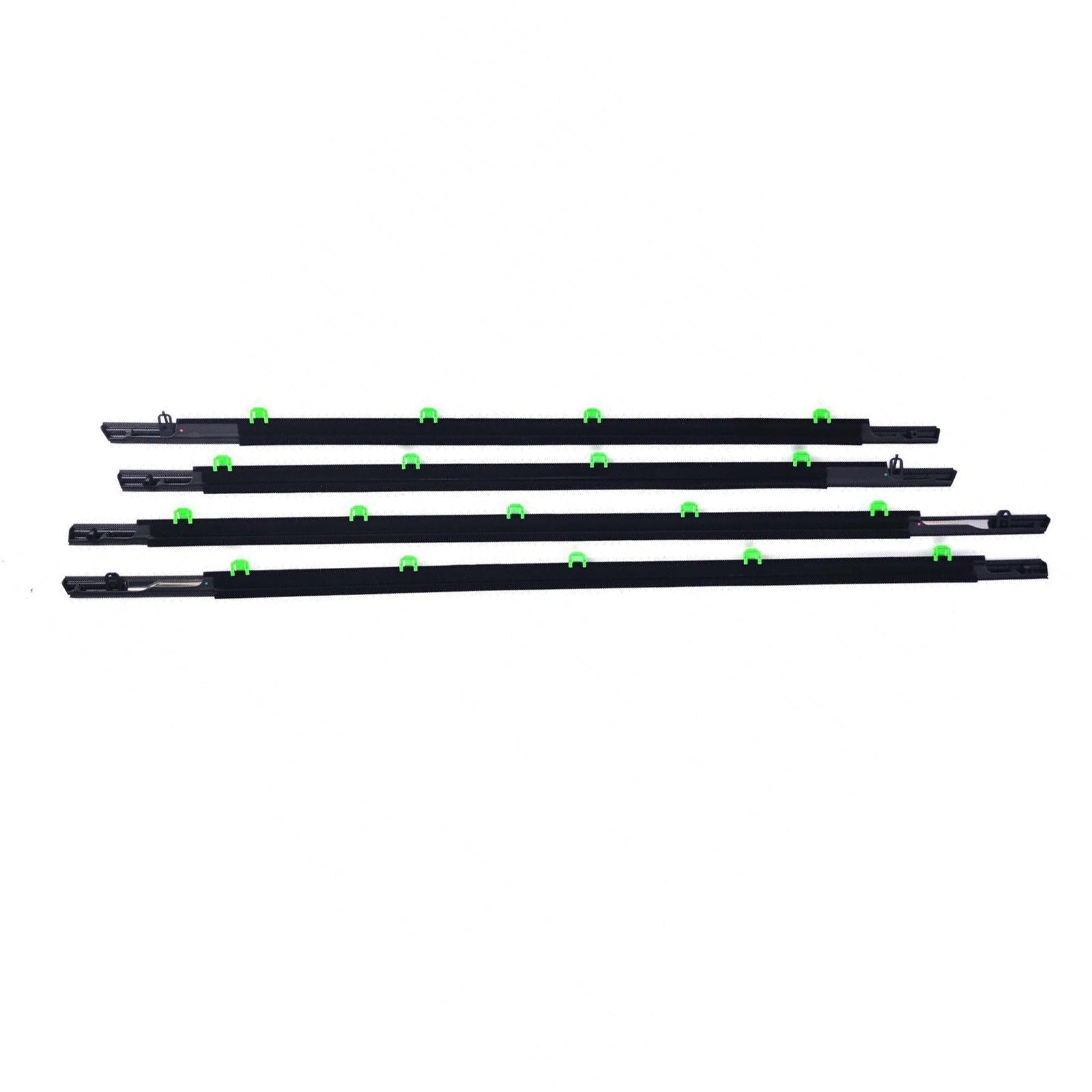4pc Weatherstrip Door Belt Outer Suitable for Honda CR-V CRV SUV Facelift 12-17.