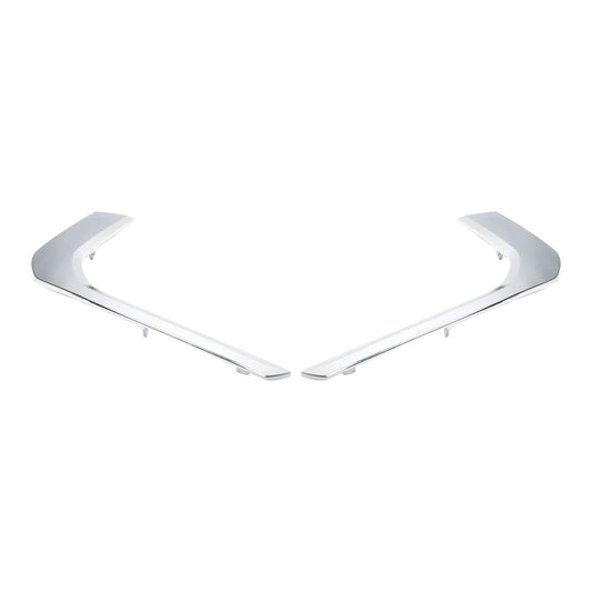 Left & Right Front Lower Bumper Molding Chrome Trim Suitable For Mitsubishi ASX