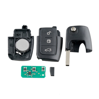 2x Remote Flip Key Suitable For Ford BF / FG Falcon, Territory, Mondeo, FPV, Focus & Fiesta