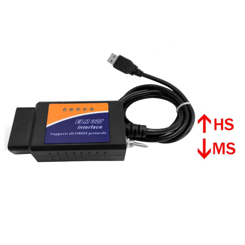 USB Adapter Modified Suitable for Ford ELM327 HS-CAN MS-CAN Forscan
