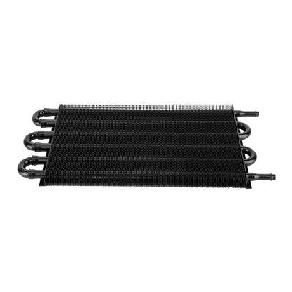 6 Row 6 AN Transmission Oil Cooler Auto Manual Radiator Converter Kit Universal.