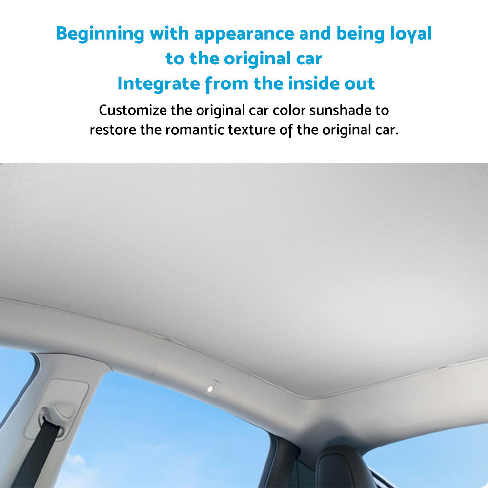 Glass Sunroof Shade Mesh Suitable for Tesla Model Y