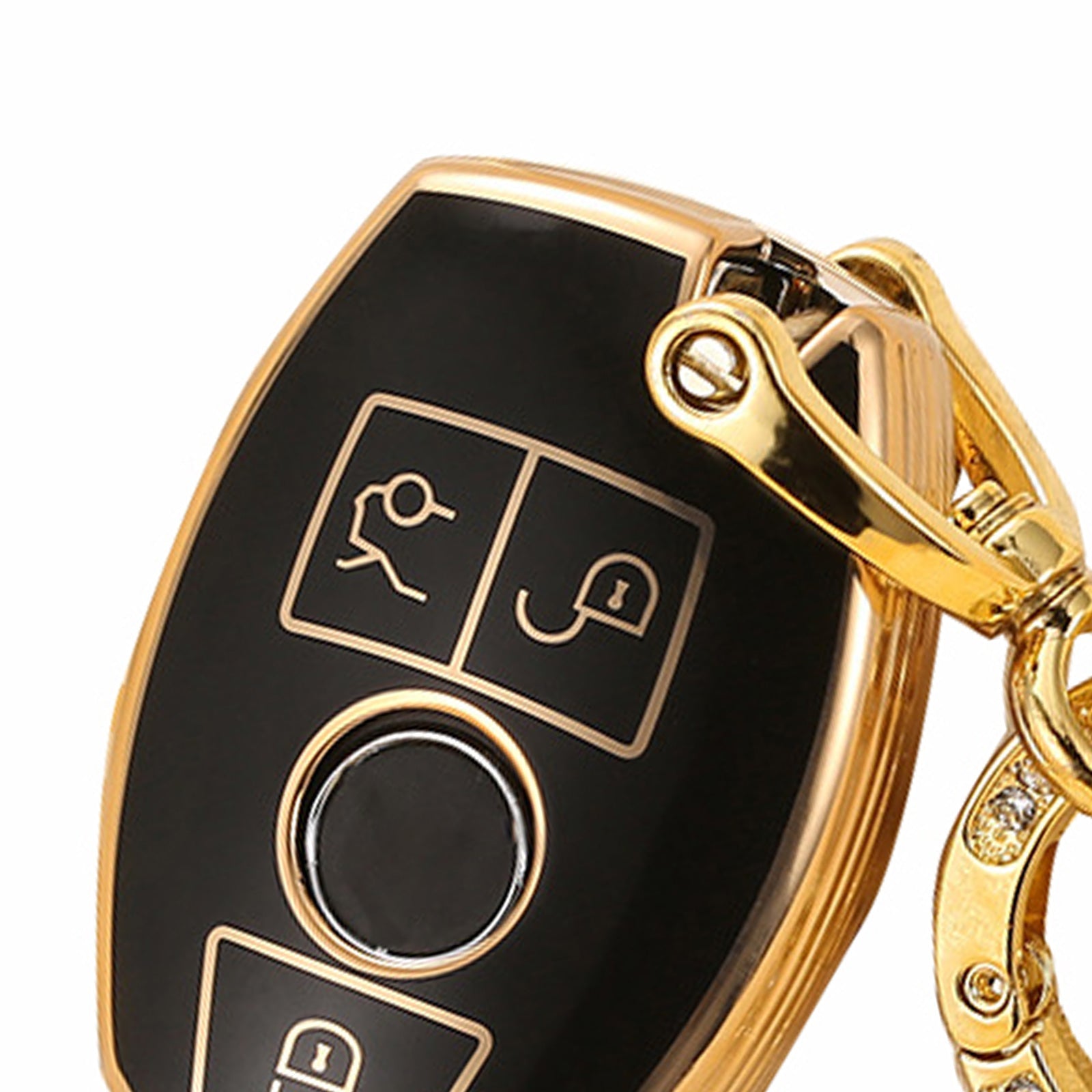 TPU Remote Car Key Fob Cover Case Suitable for  Mercedes A B C E G S Class CLA.