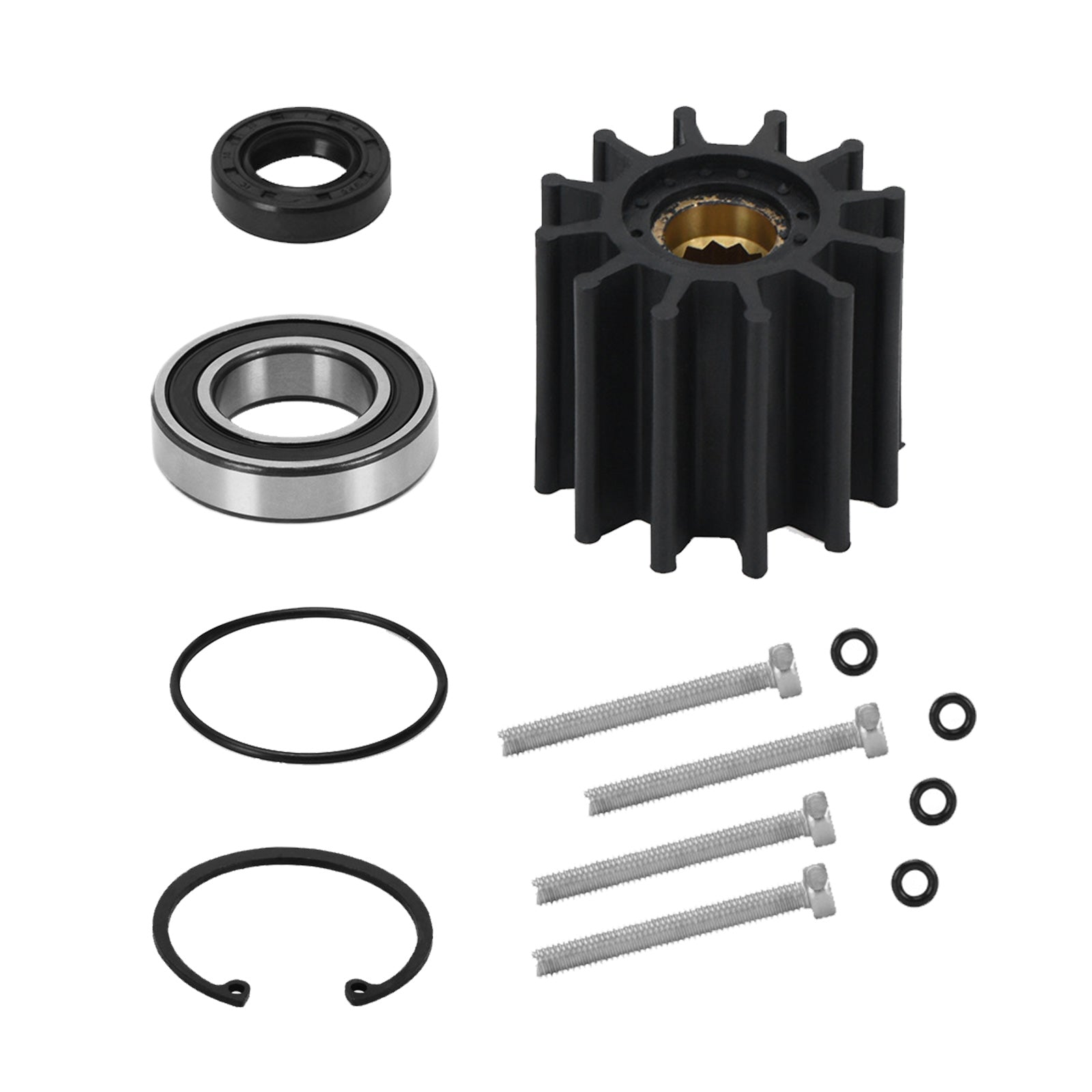 Impeller Seal Water Pump Rebuild Kit Suitable for Many Volvo Penta 3.0 4.3 5.0.