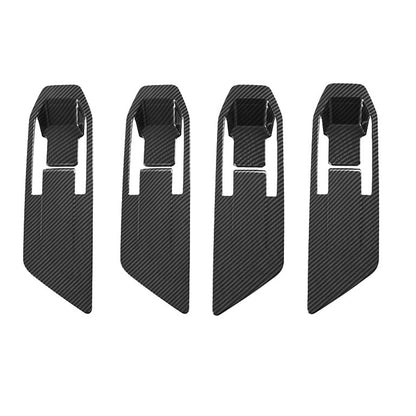 Carbon Fiber Inner Door Handle Cover Suitable for Mitsubishi Triton