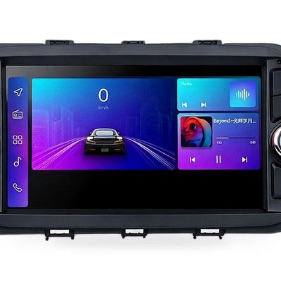 Large Screen GPS Navigation Car MP5 Carplay Suitable for Fiat Egea 2015-2017.