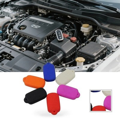 Silicone Key Fob Cover Suitable for Toyota Crown Levin Corolla 2-Button Key.