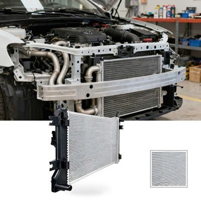 Radiator Suitable for Nissan Leaf EM57 EM61 Electric Auto 2011-2017.