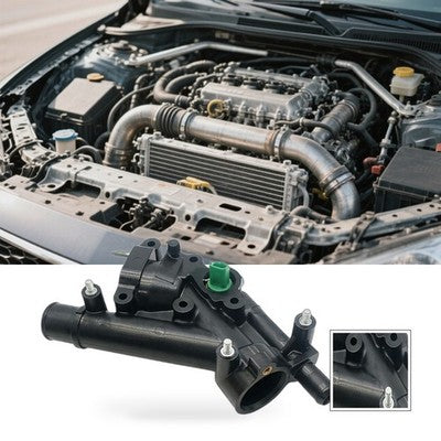 Thermostat Housing Assembly Suitable for Peugeot 307 308 406 407 Citroen C4 C5.
