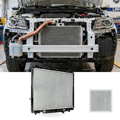 Aluminum Radiator Suitable for LDV D90 SV9A 2.0L Turbo Diesel 2017-2026.